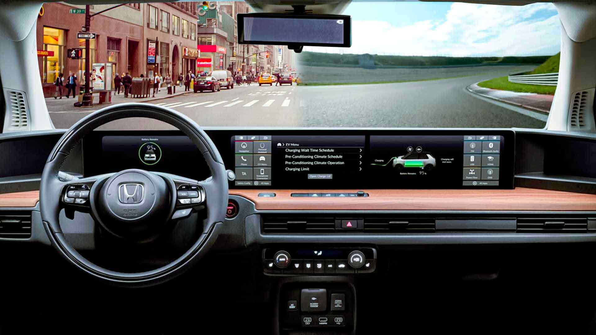 Infotainment Honda E
