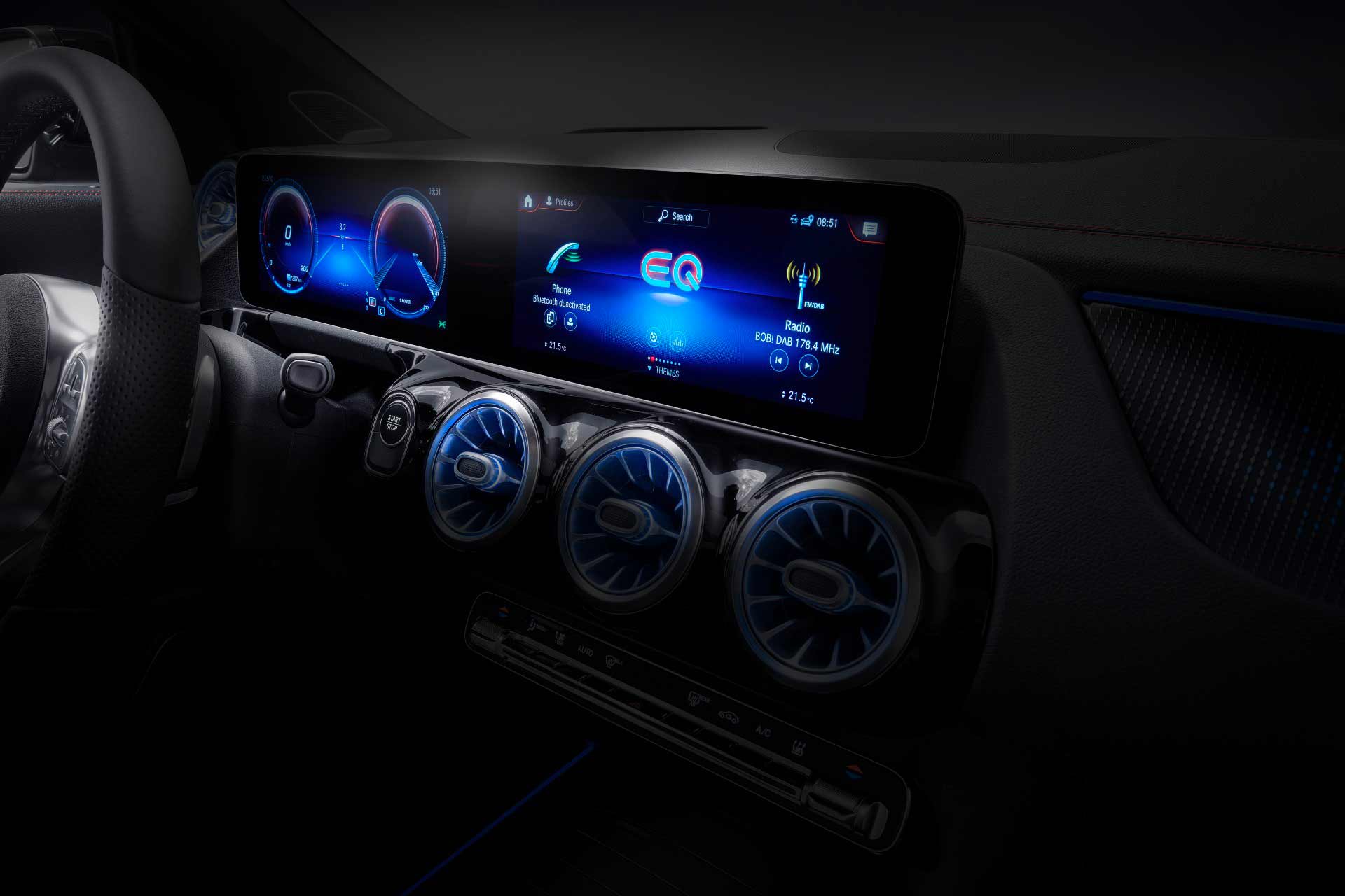 Infotainment Mercedes EQA Infotainment Mercedes EQA