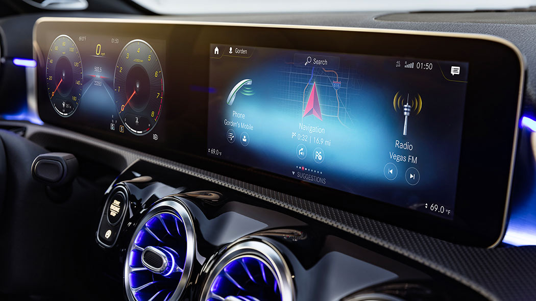 Infotainment mercedes