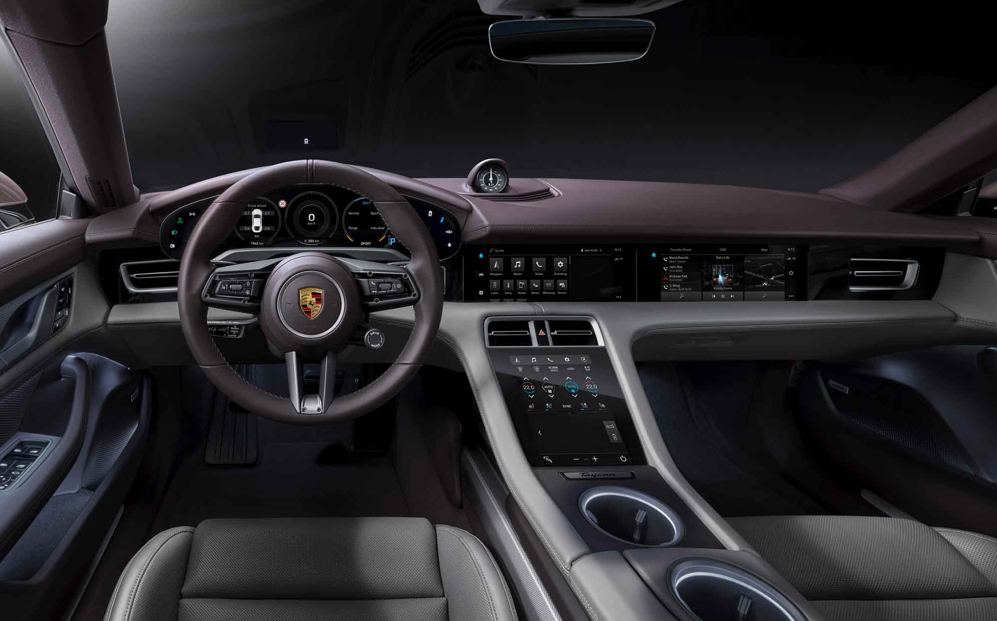 Interni Porsche Taycan Interni Porsche Taycan