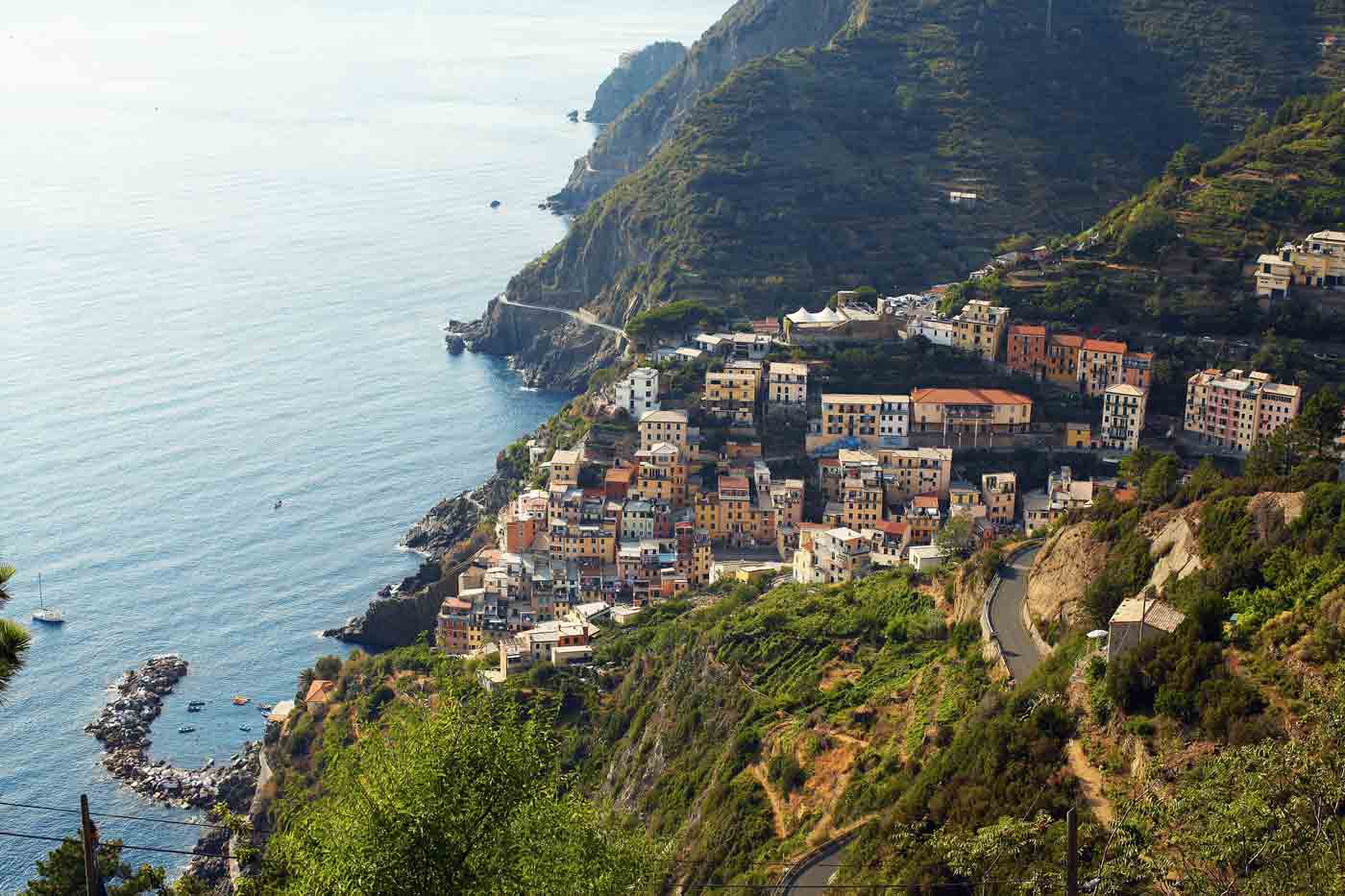Manarola dall'alto Manarola dall'alto