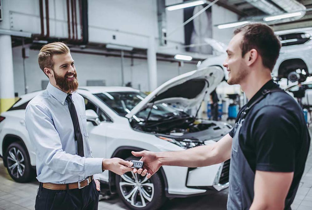 Manutenzione auto inclusa