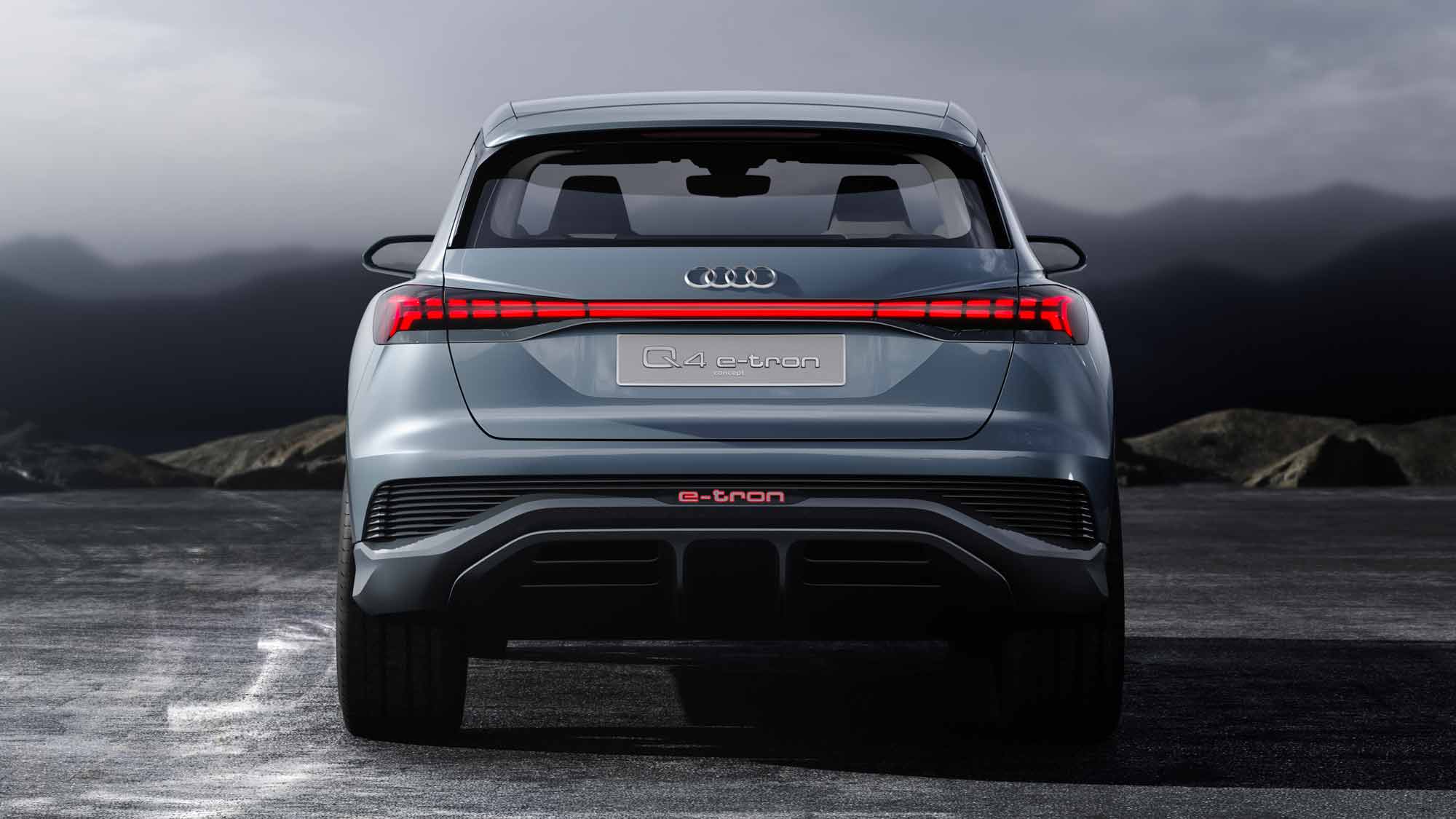Posteriore Audi Q4 e-tron Posteriore Audi Q4 e-tron