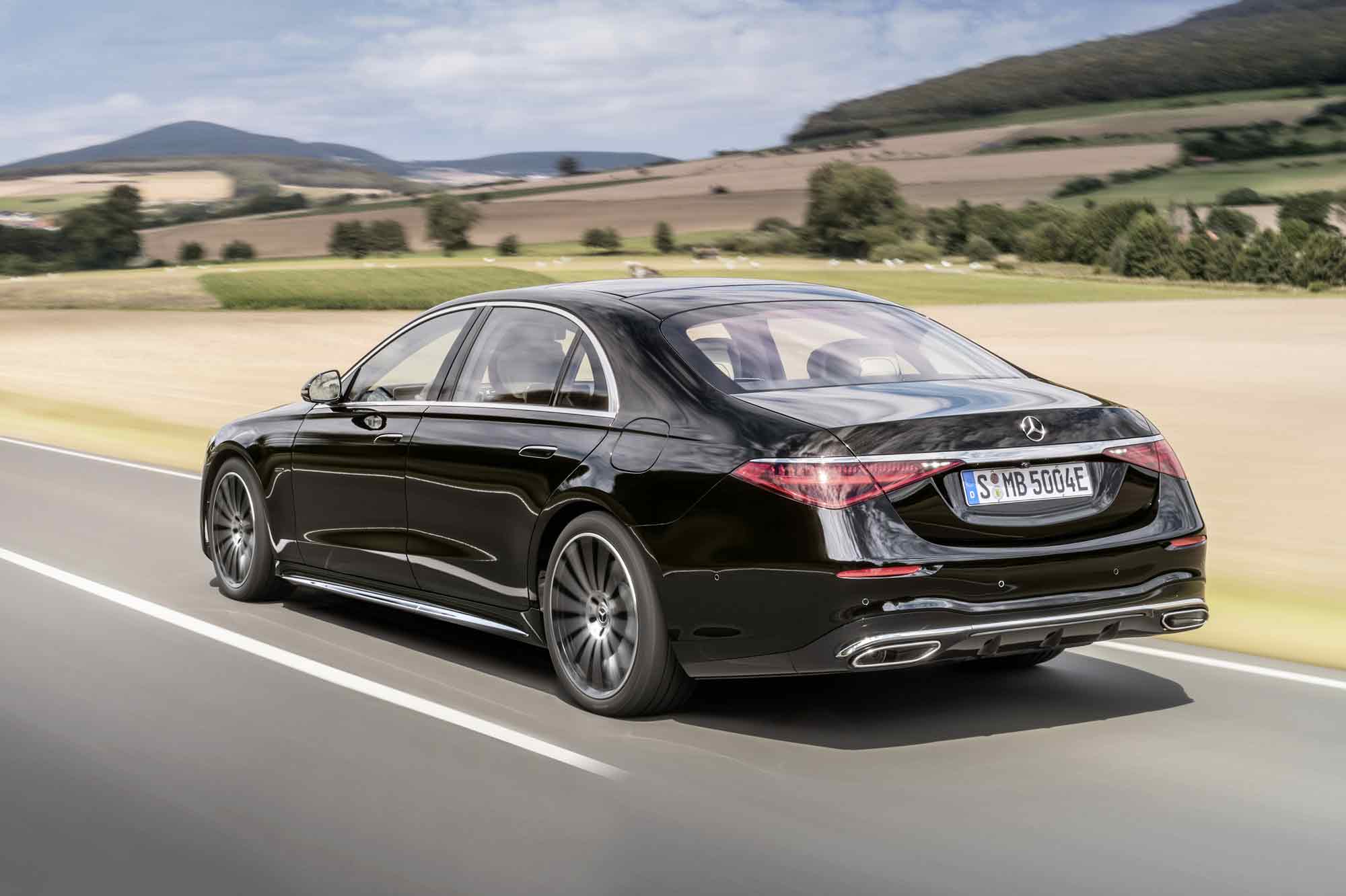 Mercedes Classe S 2020 su strada Mercedes Classe S 2020 su strada