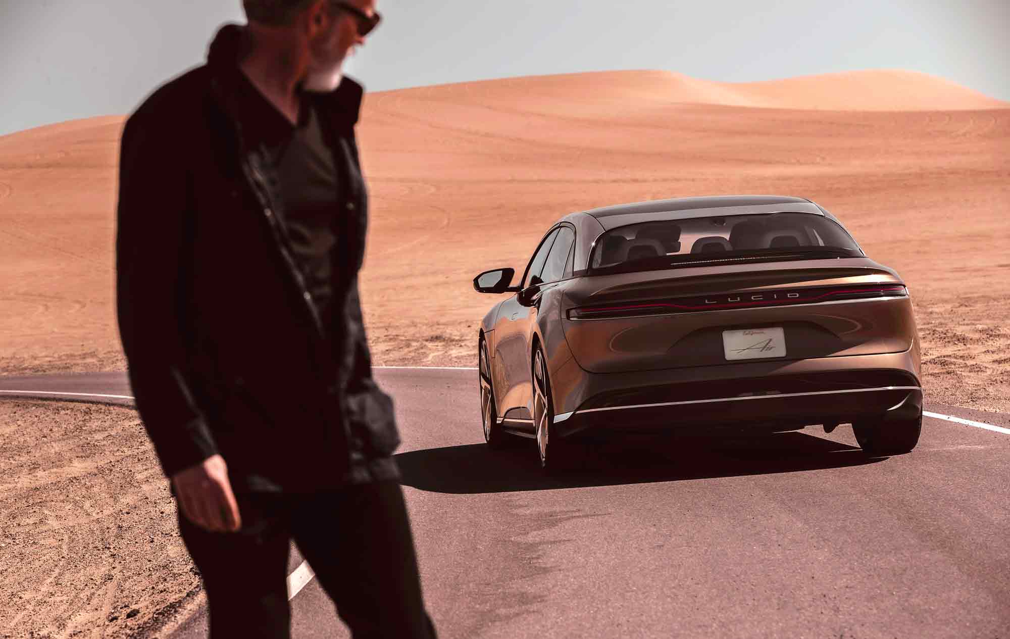 Posteriore Lucid Air Posteriore Lucid Air
