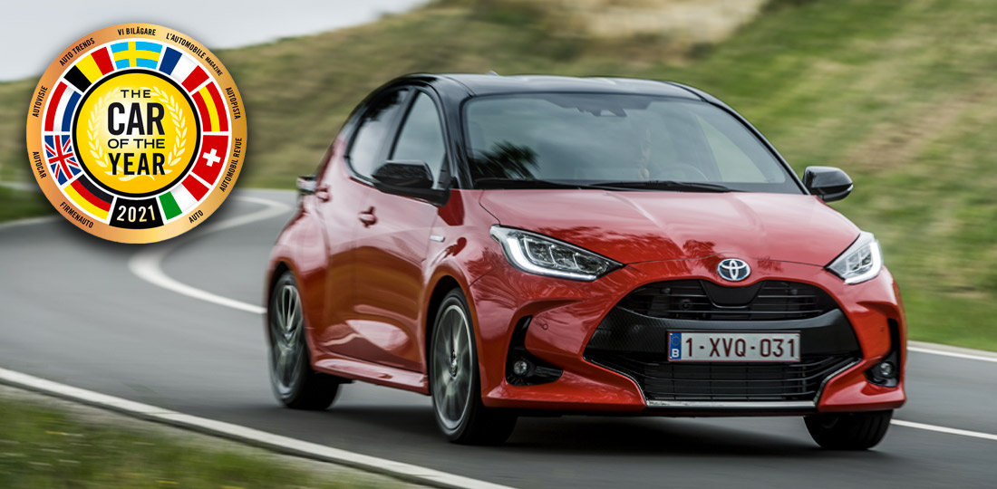 Toyota Yaris è auto dell’anno 2021, la piccola ibrida giapponese si aggiudica il prestigioso titolo di 